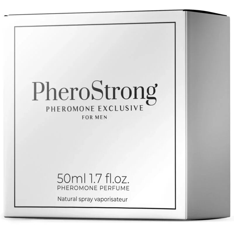 PHEROSTRONG - PERFUME CON FEROMONAS EXCLUSIVE PARA HOMBRE 50 ML - Nuvica