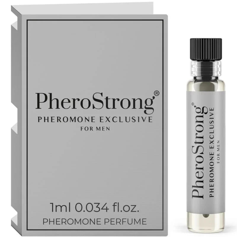 PHEROSTRONG - PERFUME CON FEROMONAS EXCLUSIVE PARA HOMBRE 1 ML - Nuvica