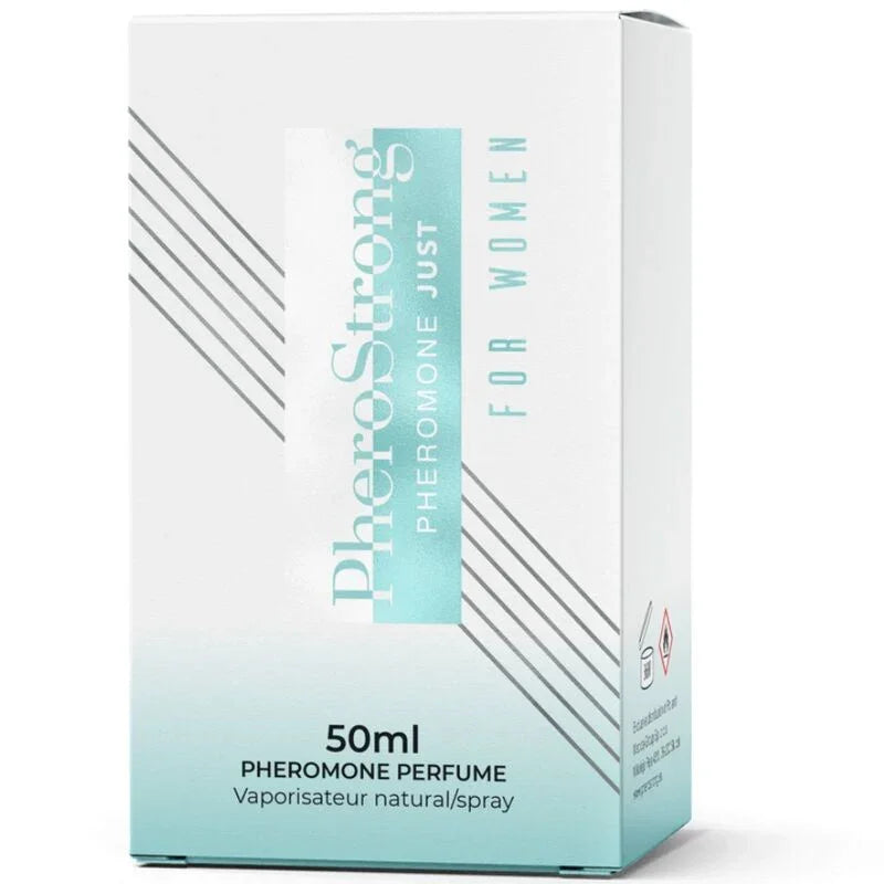 PHEROSTRONG - PERFUME CON FEROMONAS JUST PARA MUJER 50 ML - Nuvica