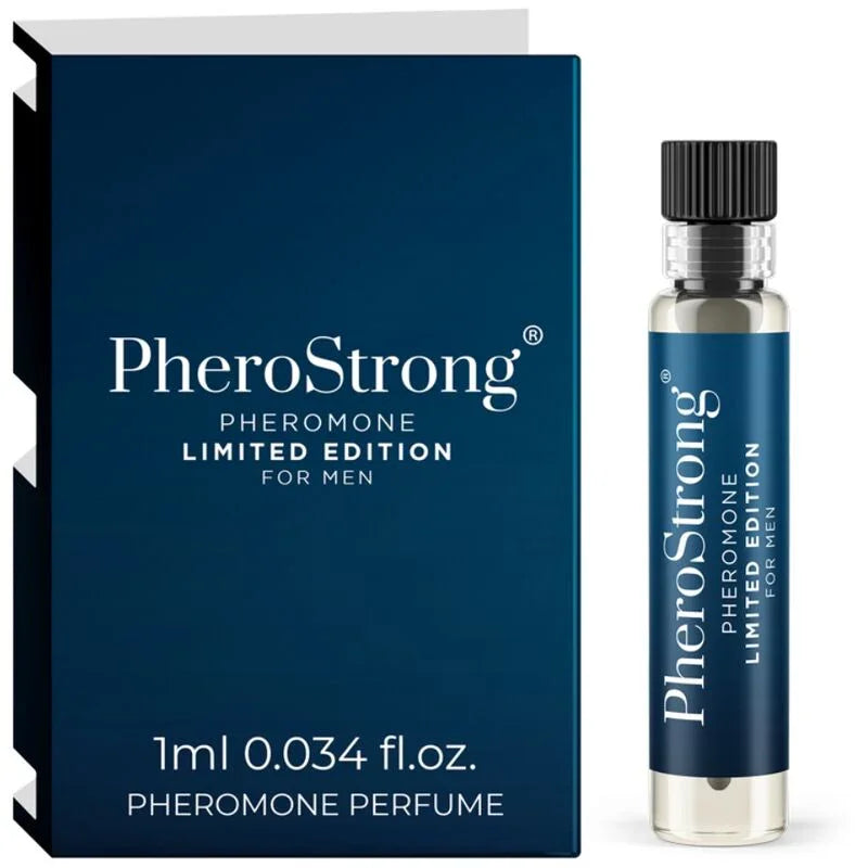 PHEROSTRONG - PERFUME CON FEROMONAS LIMITED EDITION PARA HOMBRE 1 ML - Nuvica
