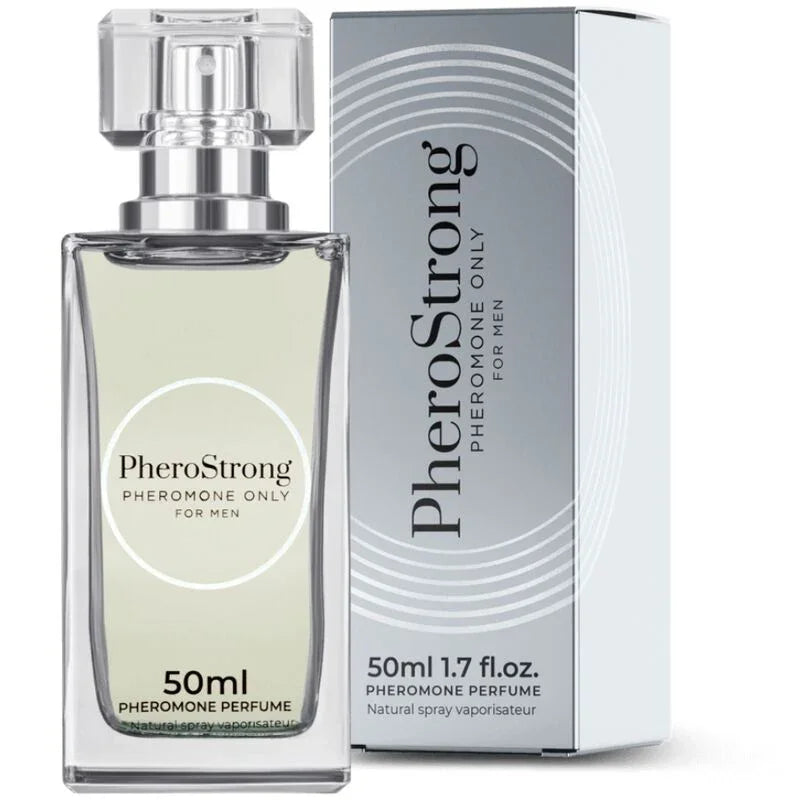 PHEROSTRONG - PERFUME CON FEROMONAS ONLY PARA HOMBRE 50 ML - Nuvica