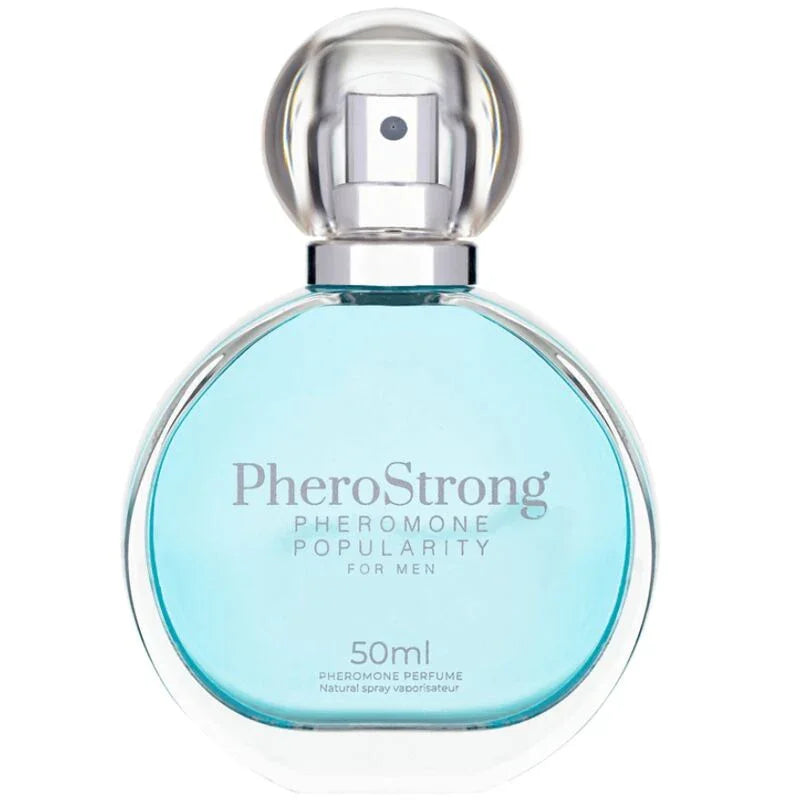PHEROSTRONG - PERFUME CON FEROMONAS POPULARITY PARA HOMBRE 50 ML - Nuvica
