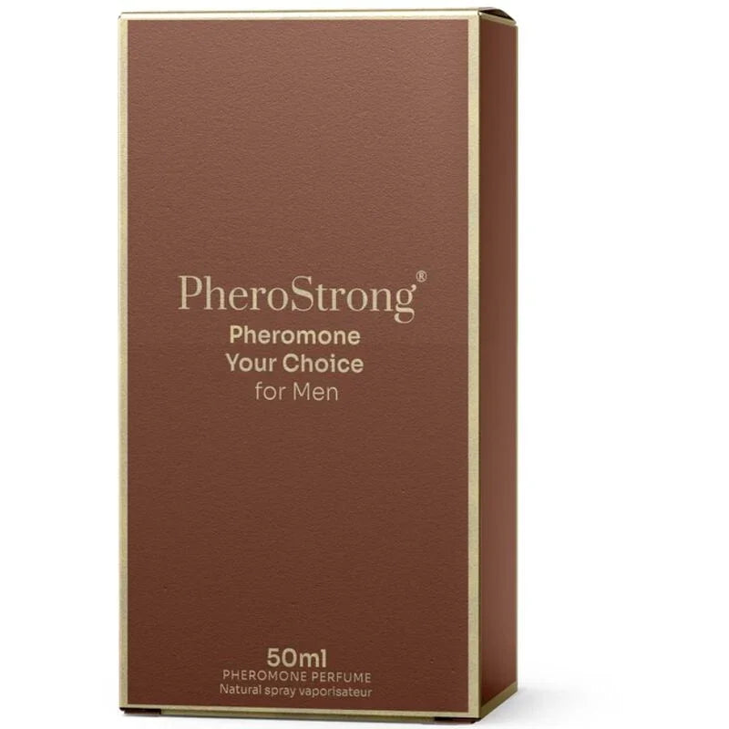 PHEROSTRONG - PERFUME CON FEROMONAS YOUR CHOICE PARA HOMBRE 50 ML - Nuvica