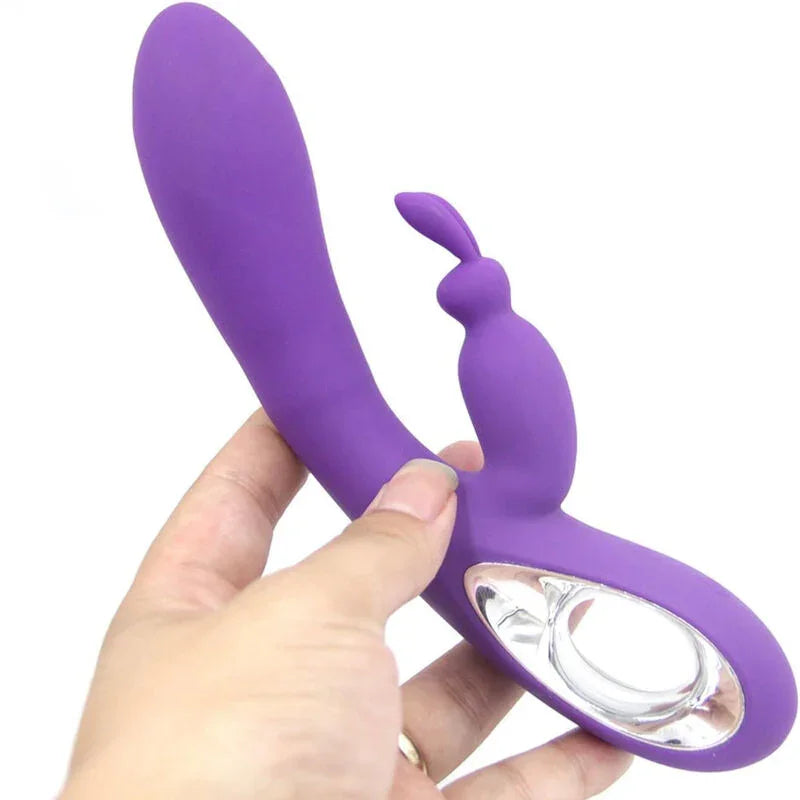ARMONY - BELLA VIBRADOR RABBIT PULL RING VIOLETA - Nuvica
