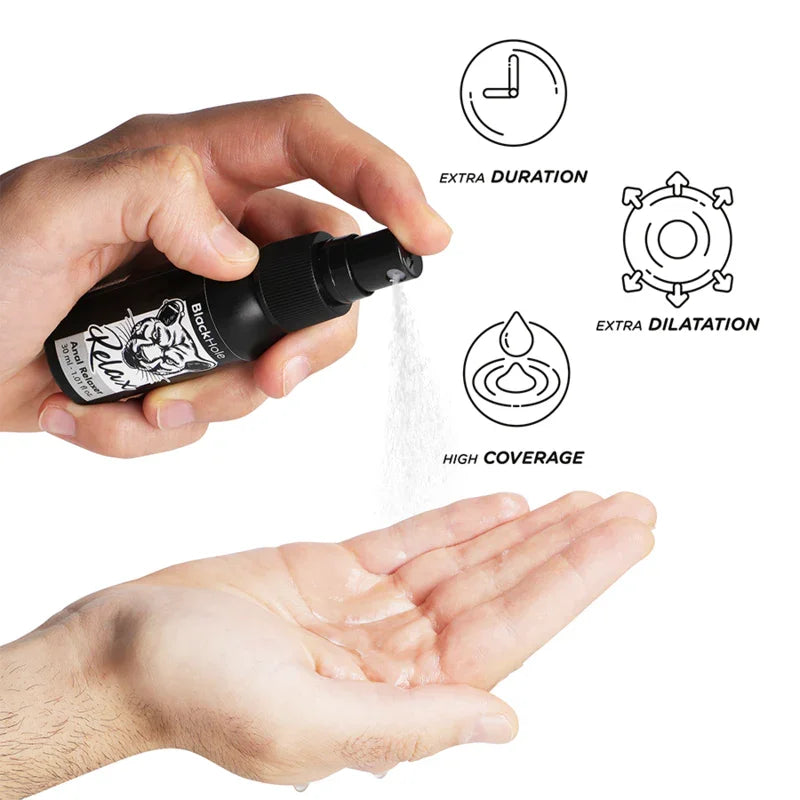 BLACK HOLE - SPRAY EXPLORER RELAJANTE ANAL 30 ML - Nuvica