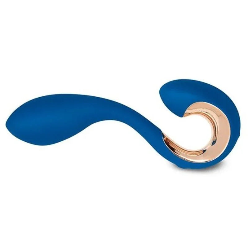 G-VIBE - GPOP 2 VIBRADOR PUNTO G Y P AZUL INDIGO - Nuvica