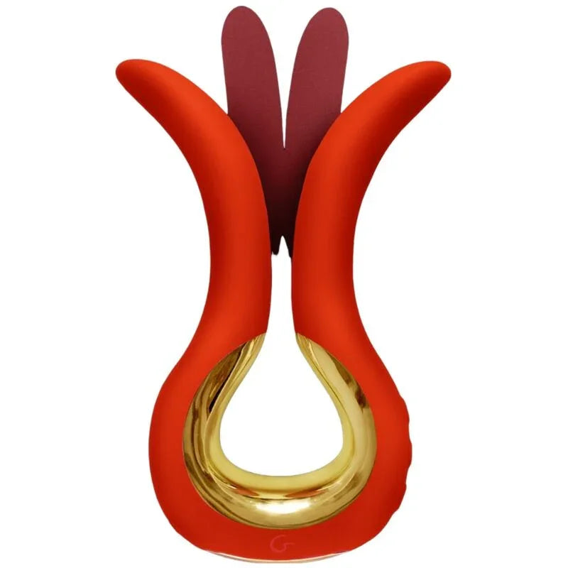 G-VIBE - GVIBE MAXI VIBRADOR CON DOS PUNTAS FLEXIBLES CORAL - Nuvica