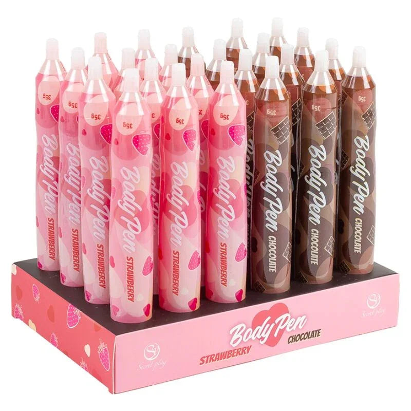 SECRET PLAY - EXPOSITOR BODY PEN 24 UNIDADES - Nuvica