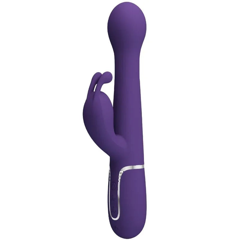 PRETTY LOVE - DEJON VIBRADOR RABBIT 3 EN 1 MULTIFUNCIÓN MORADO - Nuvica