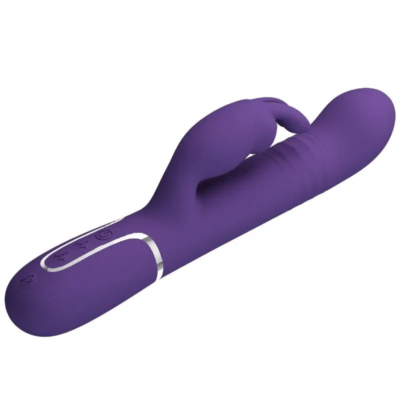 PRETTY LOVE - COALE VIBRADOR RABBIT 4 EN 1 MORADO - Nuvica