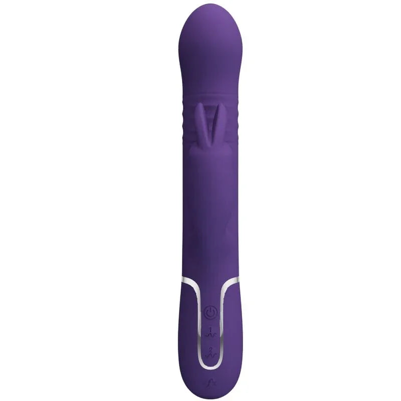 PRETTY LOVE - COALE VIBRADOR RABBIT 4 EN 1 MORADO - Nuvica