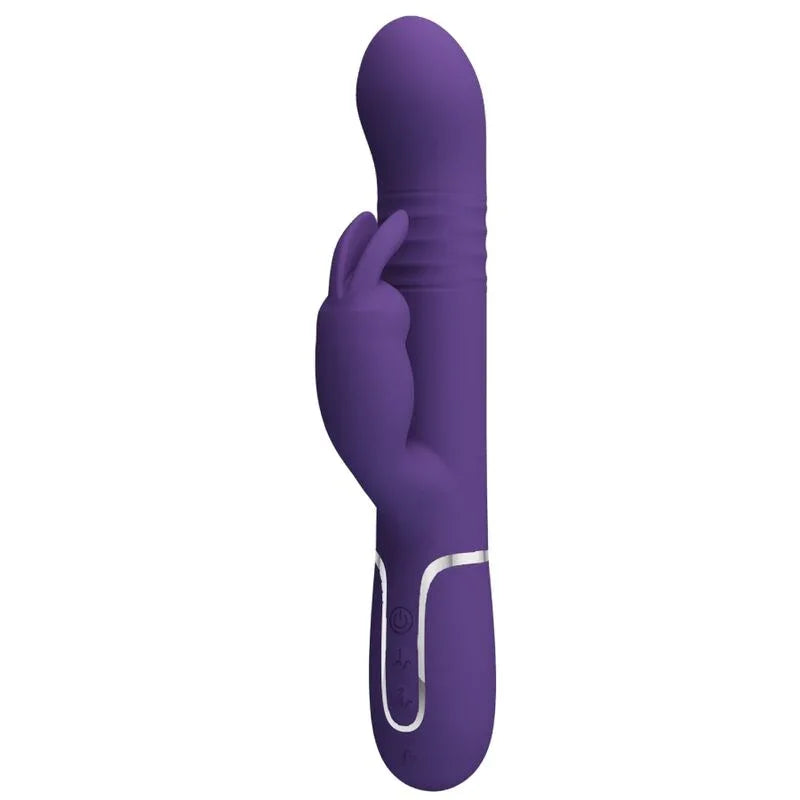 PRETTY LOVE - COALE VIBRADOR RABBIT 4 EN 1 MORADO - Nuvica