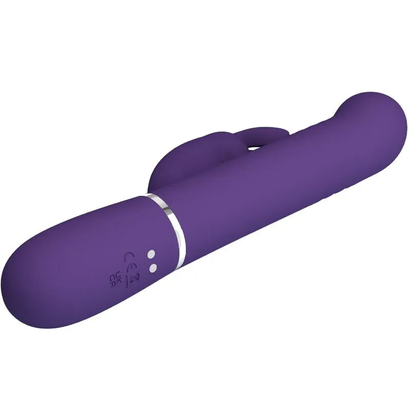 PRETTY LOVE - COALE VIBRADOR RABBIT 4 EN 1 MORADO - Nuvica