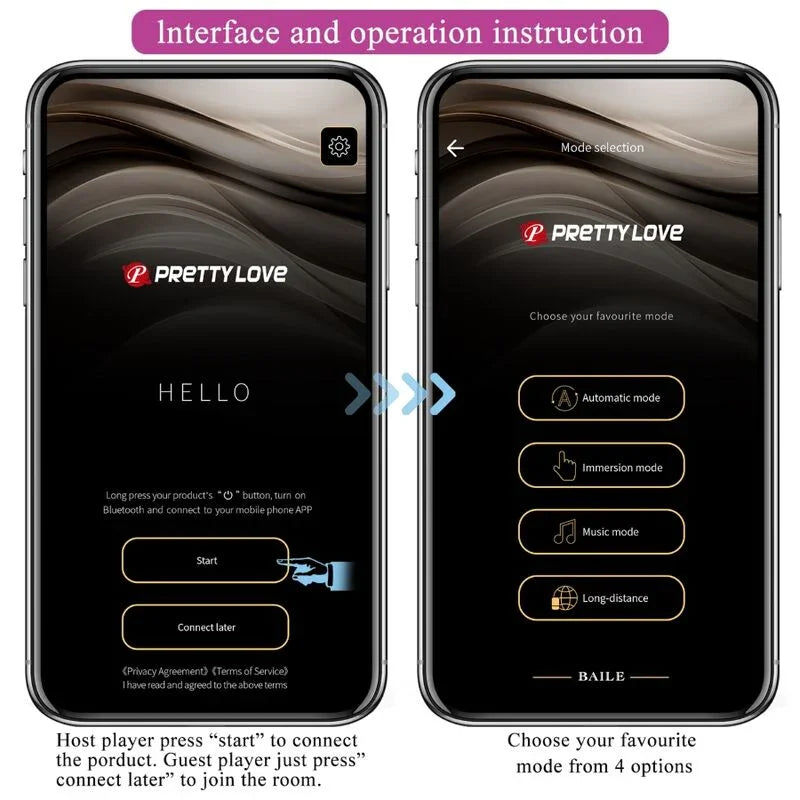 PRETTY LOVE - HECTOR VIBRADOR ELECTROSHOCK APP GRATUITA VIOLETA - Nuvica