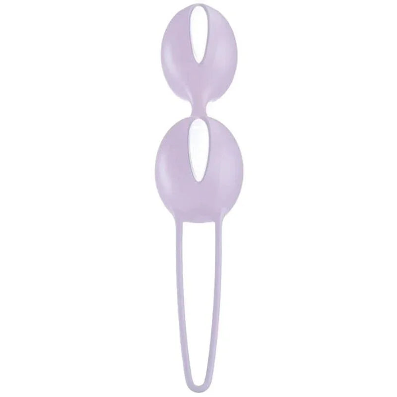 FUN FACTORY - SMARTBALLS DUO BOLAS PELVICAS BLANCO / LILA PASTEL - Nuvica