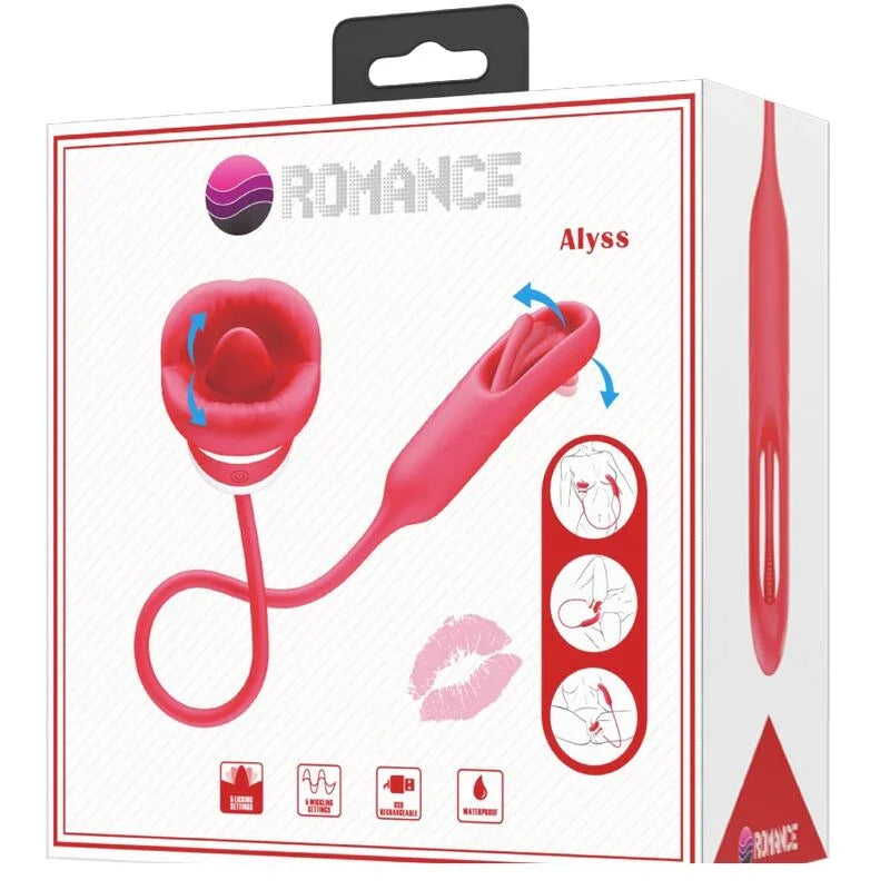 ROMANCE - ALYSS MASTURBADOR BOCA ROJO - Nuvica