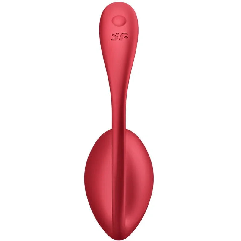 SATISFYER - SHINY PETAL ESTIMULADOR PUNTO G CONTROL REMOTO ROJO APP GRATUITA - Nuvica