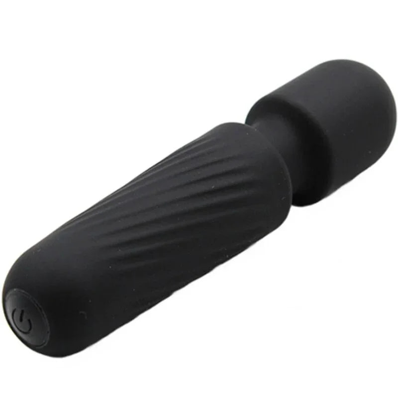 ARMONY - YOUR MAGIC MASAJEADOR & VIBRADOR RECARGABLE 10 VIBRACIONES NEGRO - Nuvica