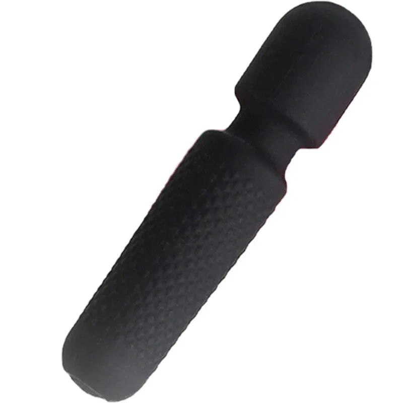 ARMONY - YOUR MAGIC MASAJEADOR & VIBRADOR RECARGABLE 10 VIBRACIONES SILICONA NEGRO - Nuvica