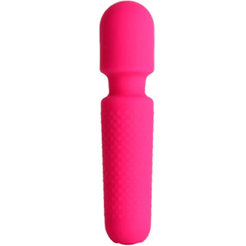 ARMONY - YOUR MAGIC MASAJEADOR & VIBRADOR RECARGABLE 10 VIBRACIONES SILICONA ROSA - Nuvica