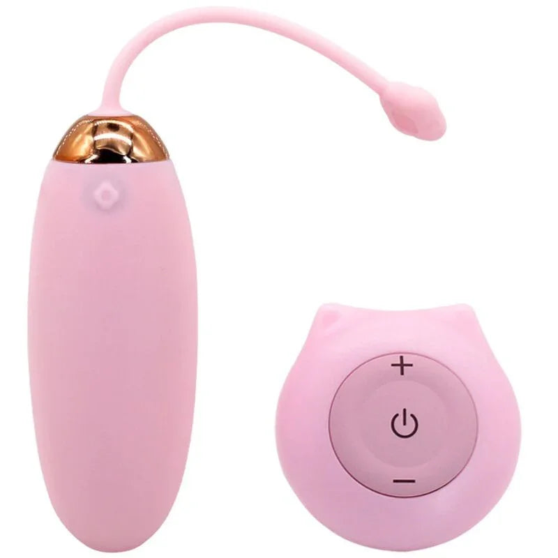 ARMONY - KITTY FUN HUEVO VIBRADOR CONTROL REMOTO 10 VIBRACIONES ROSA - Nuvica