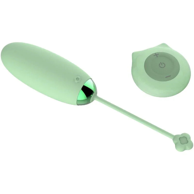 ARMONY - KITTY FUN HUEVO VIBRADOR CONTROL REMOTO 10 VIBRACIONES VERDE - Nuvica