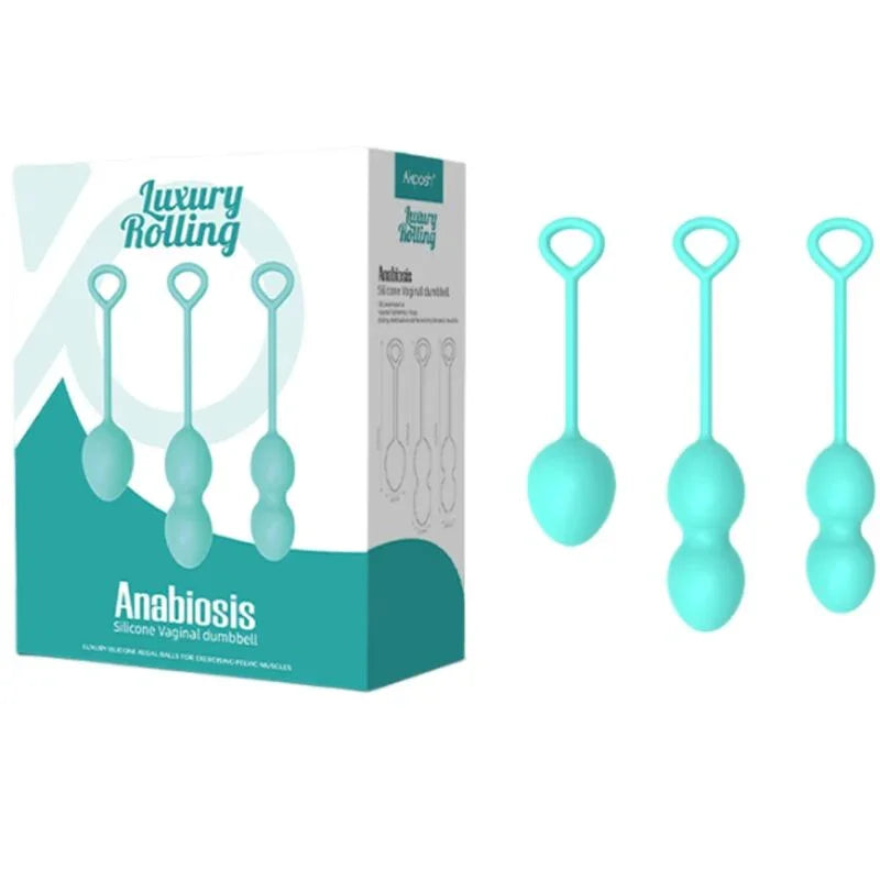ARMONY - ANABIOSIS PESAS VAGINALES 3 NIVELES VERDE - Nuvica