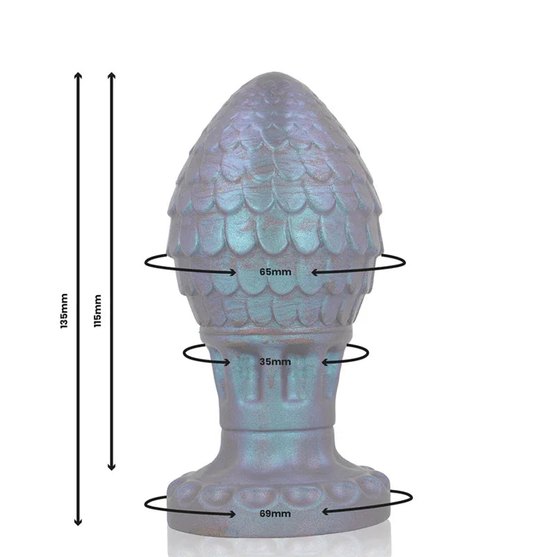 EPIC - VRAKOS PLUG ANAL HUEVO DRAGON TALLA L - Nuvica