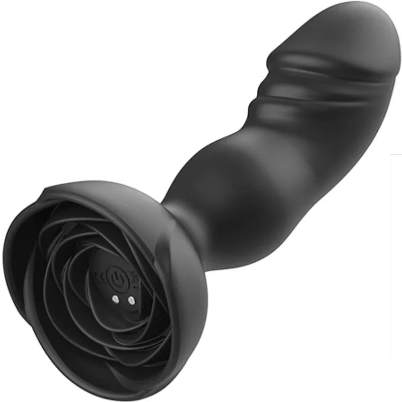 ARMONY - EXTREME A BLOOM ROSA VIBRADOR & PLUG ANAL CONTROL REMOTO NEGRO - Nuvica