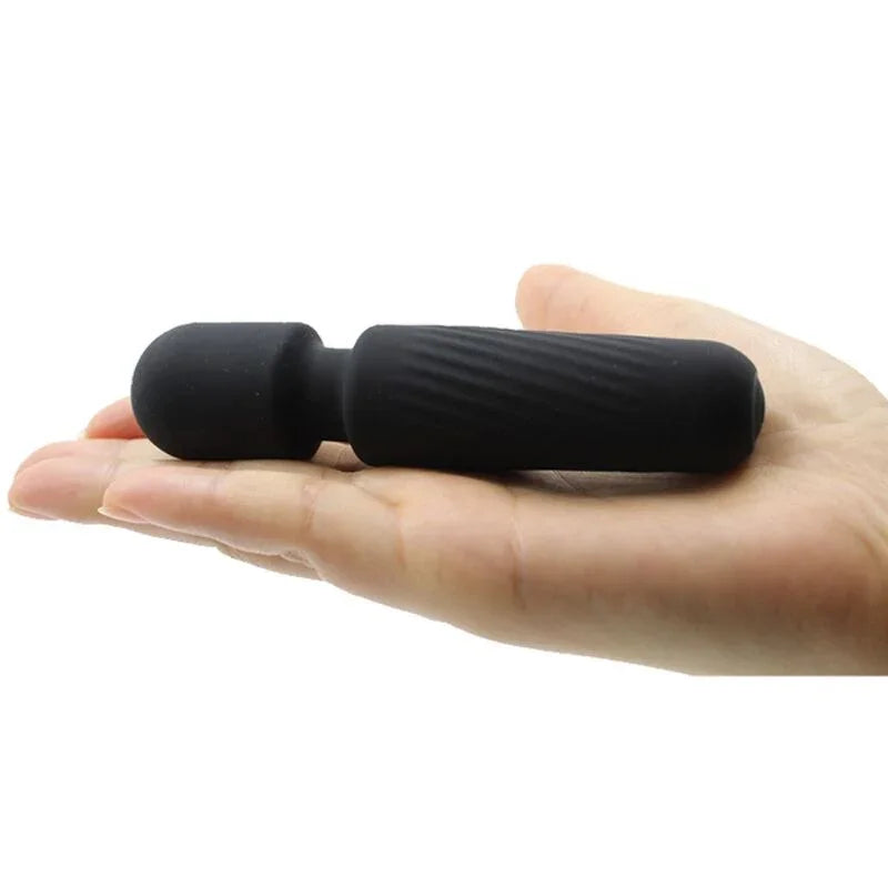 ARMONY - YOUR MAGIC MASAJEADOR & VIBRADOR RECARGABLE 10 VIBRACIONES NEGRO - Nuvica