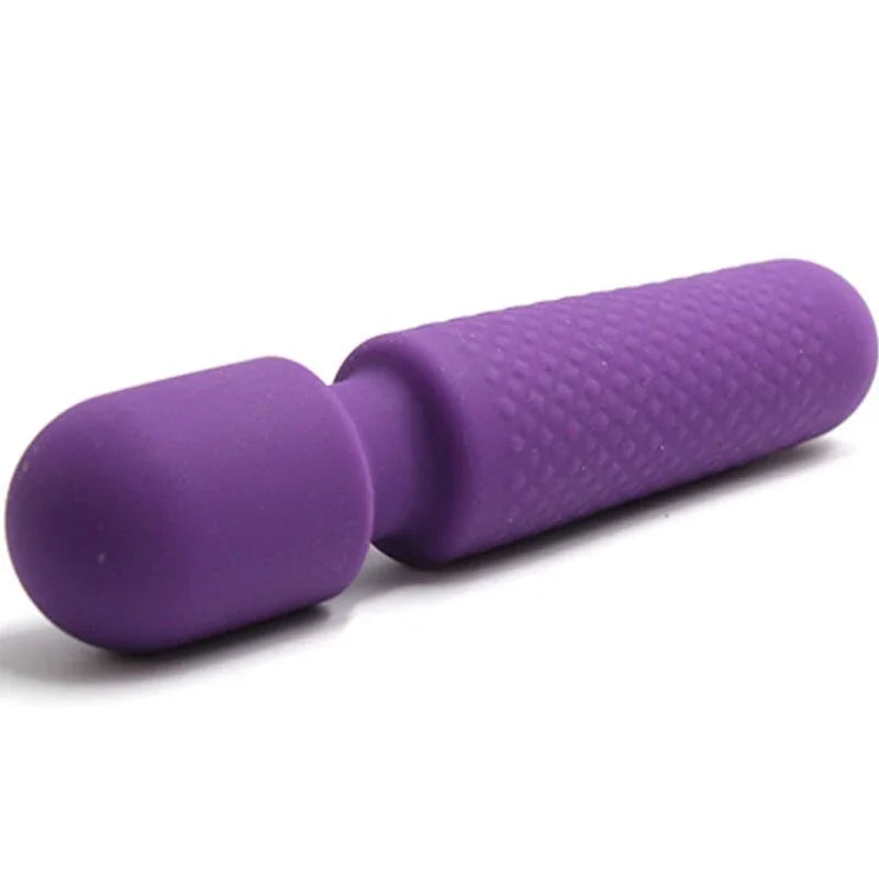 ARMONY - YOUR MAGIC MASAJEADOR & VIBRADOR RECARGABLE 10 VIBRACIONES SILICONA MORADO - Nuvica
