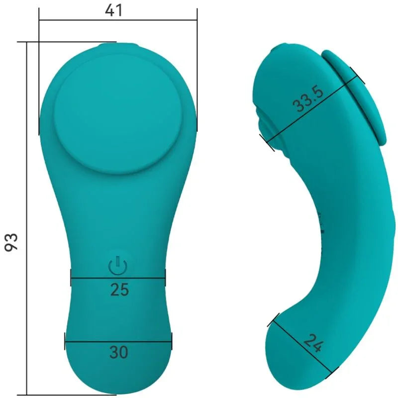 ARMONY - PLEASURE PANTY VIBRADOR CONTROL REMOTO 3 VELOCIDADES VERDE - Nuvica