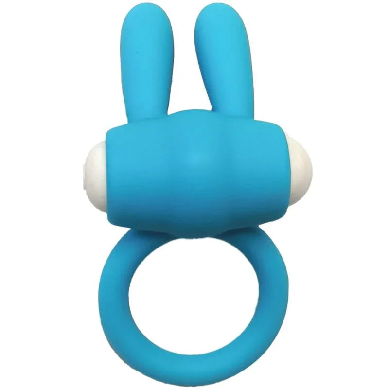 ARMONY - MR BUNNY ANILLO VIBRADOR SILICONA GREEN - Nuvica