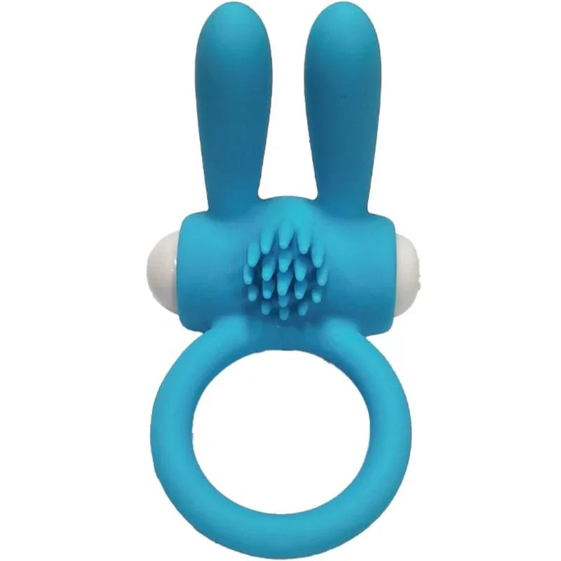 ARMONY - MR BUNNY ANILLO VIBRADOR SILICONA GREEN - Nuvica