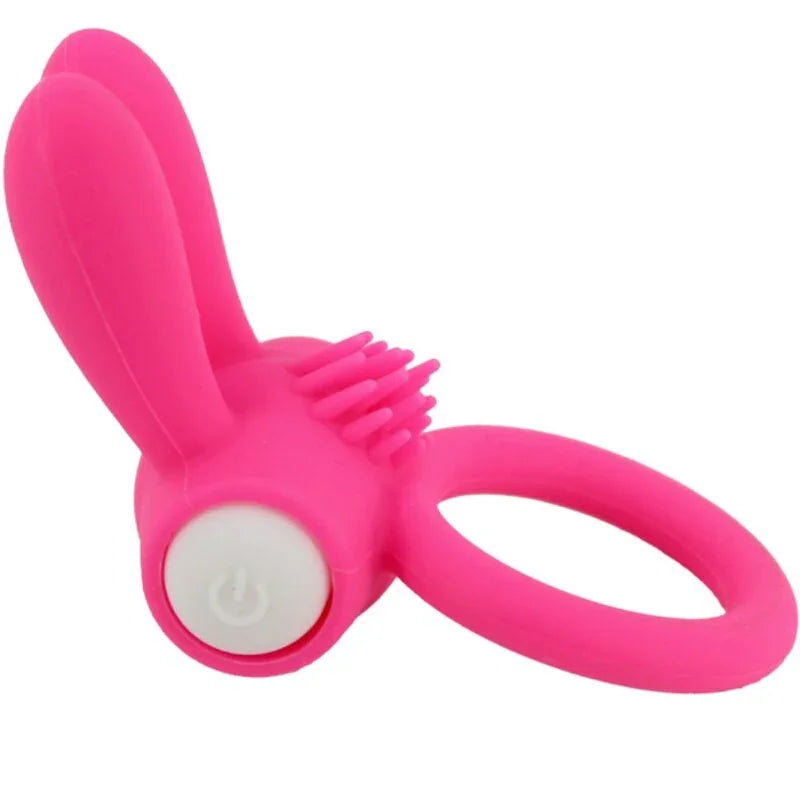 ARMONY - MR BUNNY ANILLO VIBRADOR SILICONA PINK - Nuvica