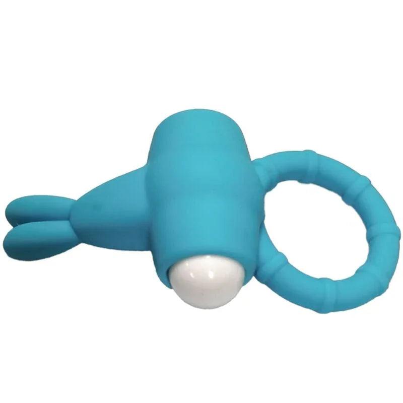 ARMONY - MS BUNNY ANILLO VIBRADOR SILICONA GREEN - Nuvica