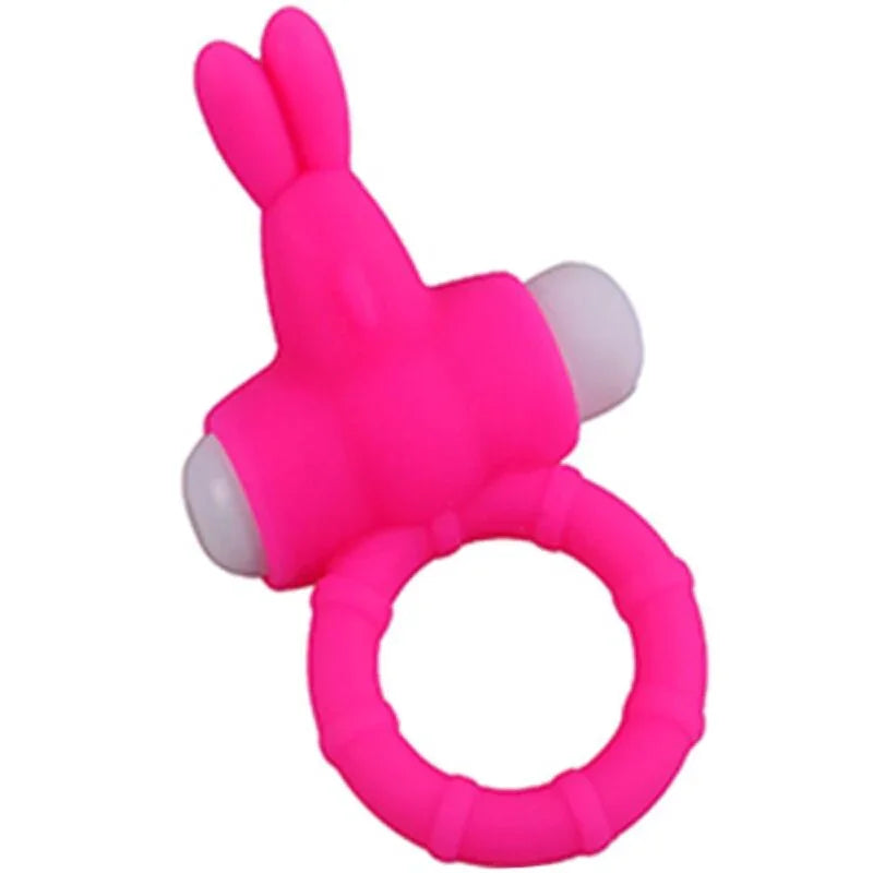 ARMONY - MS BUNNY ANILLO VIBRADOR SILICONA ROSA - Nuvica