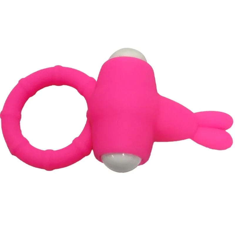 ARMONY - MS BUNNY ANILLO VIBRADOR SILICONA ROSA - Nuvica