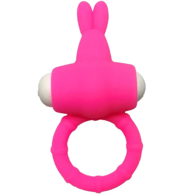 ARMONY - MS BUNNY ANILLO VIBRADOR SILICONA ROSA - Nuvica
