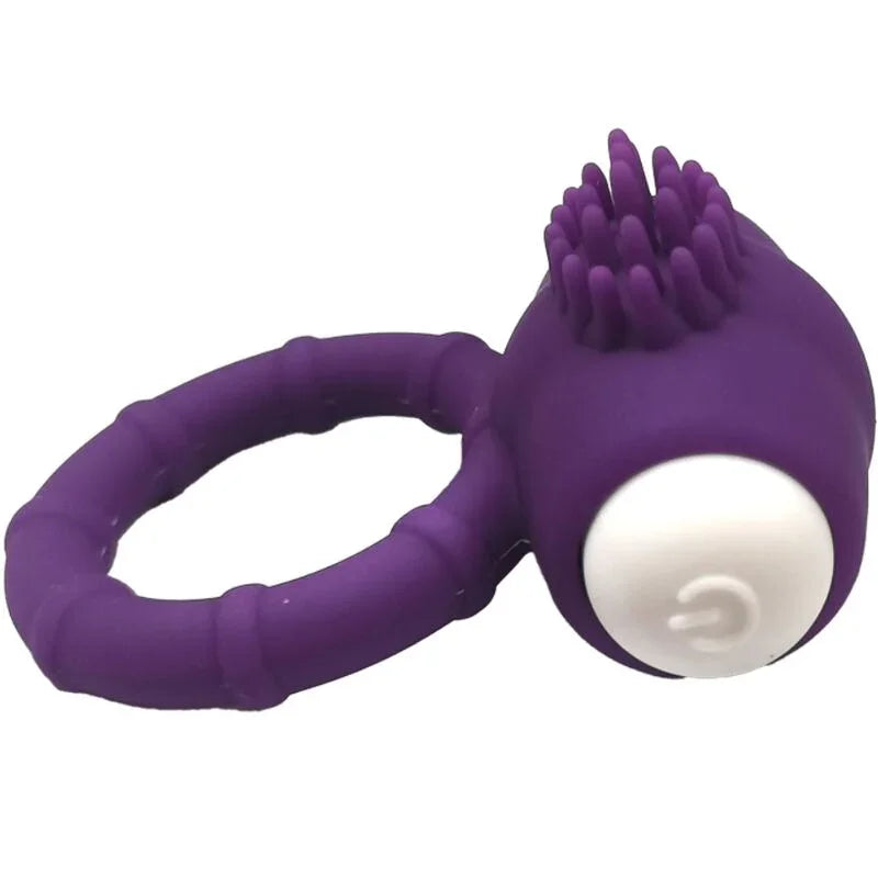 ARMONY - POWER O ANILLO VIBRADOR SILICONA MORADO - Nuvica