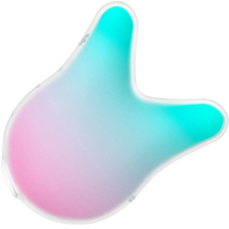 SATISFYER - MERMAID VIBES ESTIMULADOR & VIBRADOR MENTA Y ROSA - Nuvica