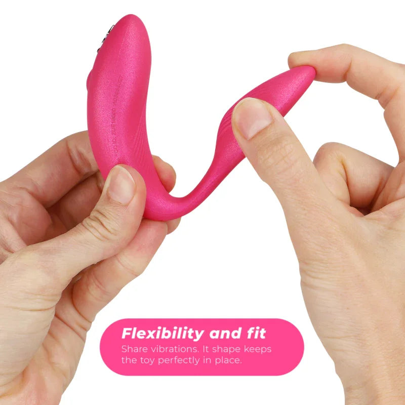 WE-VIBE - CHORUS VIBRADOR PAREJAS CON CONTROL SQUEEZE ROSA - Nuvica