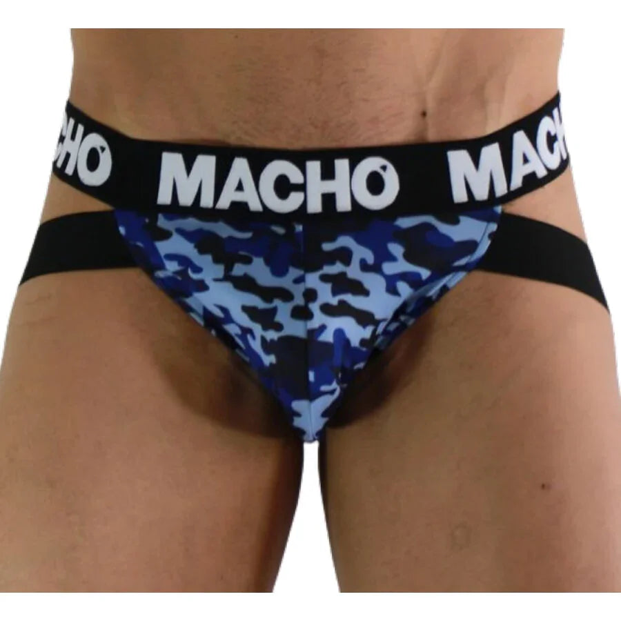 MACHO - MX28MV JOCK MILITAR VERDE S - Nuvica
