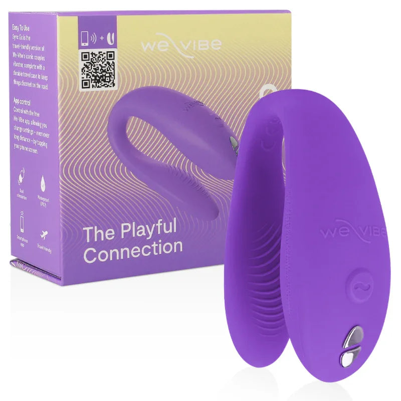 WE-VIBE - SYNC GO ESTIMULADOR DUAL VIOLETA - Nuvica