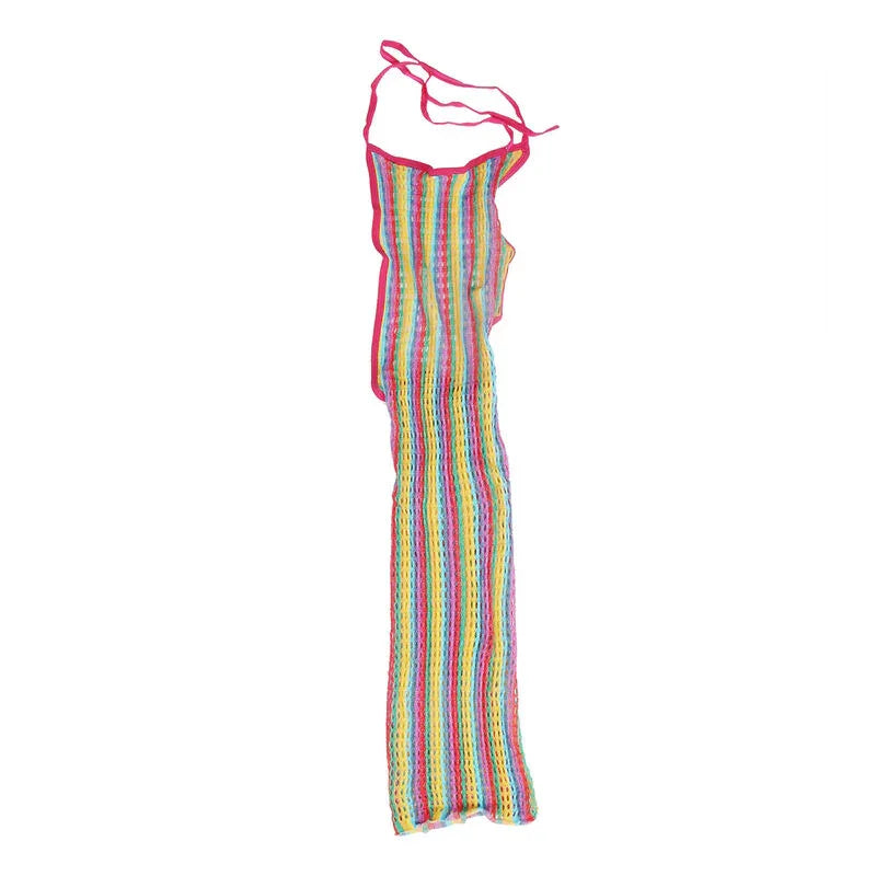 SUBBLIME - 952341 VESTIDO DE REJILLA ARCOIRIS TALLA ÚNICA - Nuvica