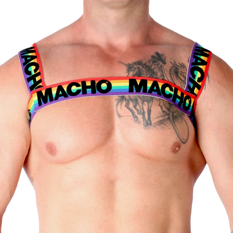 MACHO - ARNÉS DOBLE PRIDE LIMITED - Nuvica