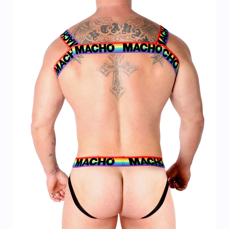 MACHO - ARNÉS DOBLE PRIDE LIMITED - Nuvica