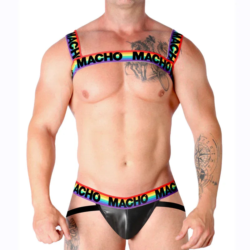 MACHO - ARNÉS DOBLE PRIDE LIMITED - Nuvica
