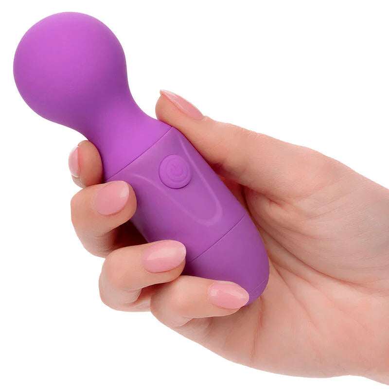 CALEXOTICS - FIRST TIME MASAJEADOR RECARGABLE 10 VIBRACIONES VIOLETA - Nuvica