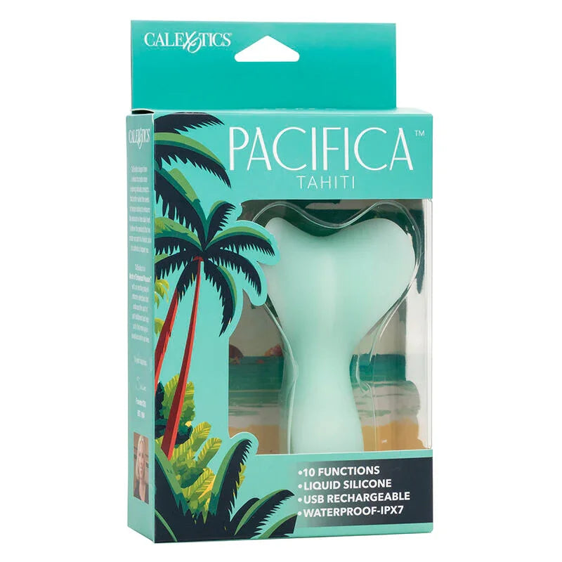 CALEXOTICS - PACIFICA TAHITI ESTIMULADOR 10 FUNCIONES AQUA - Nuvica